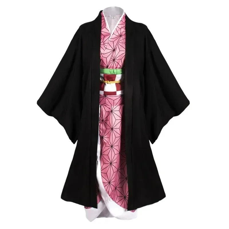 Anime Cosplay Nezuko - Anime Kamado Nezuko Cosplay Kostümü Kimono