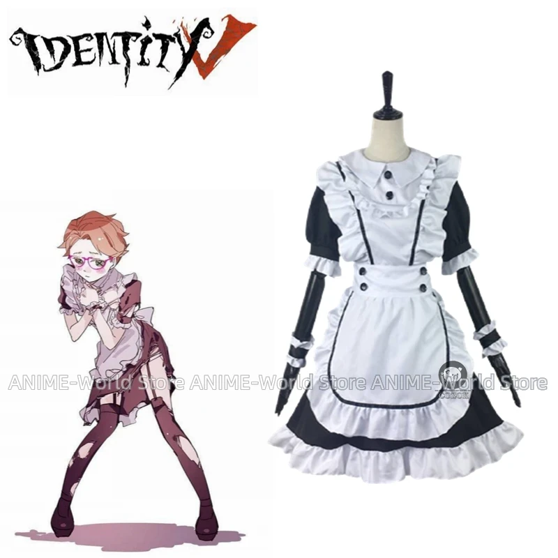 Anime Cosplay For Black Guys - Şanslı adam hizmetçi kostüm Cosplay oyunu
