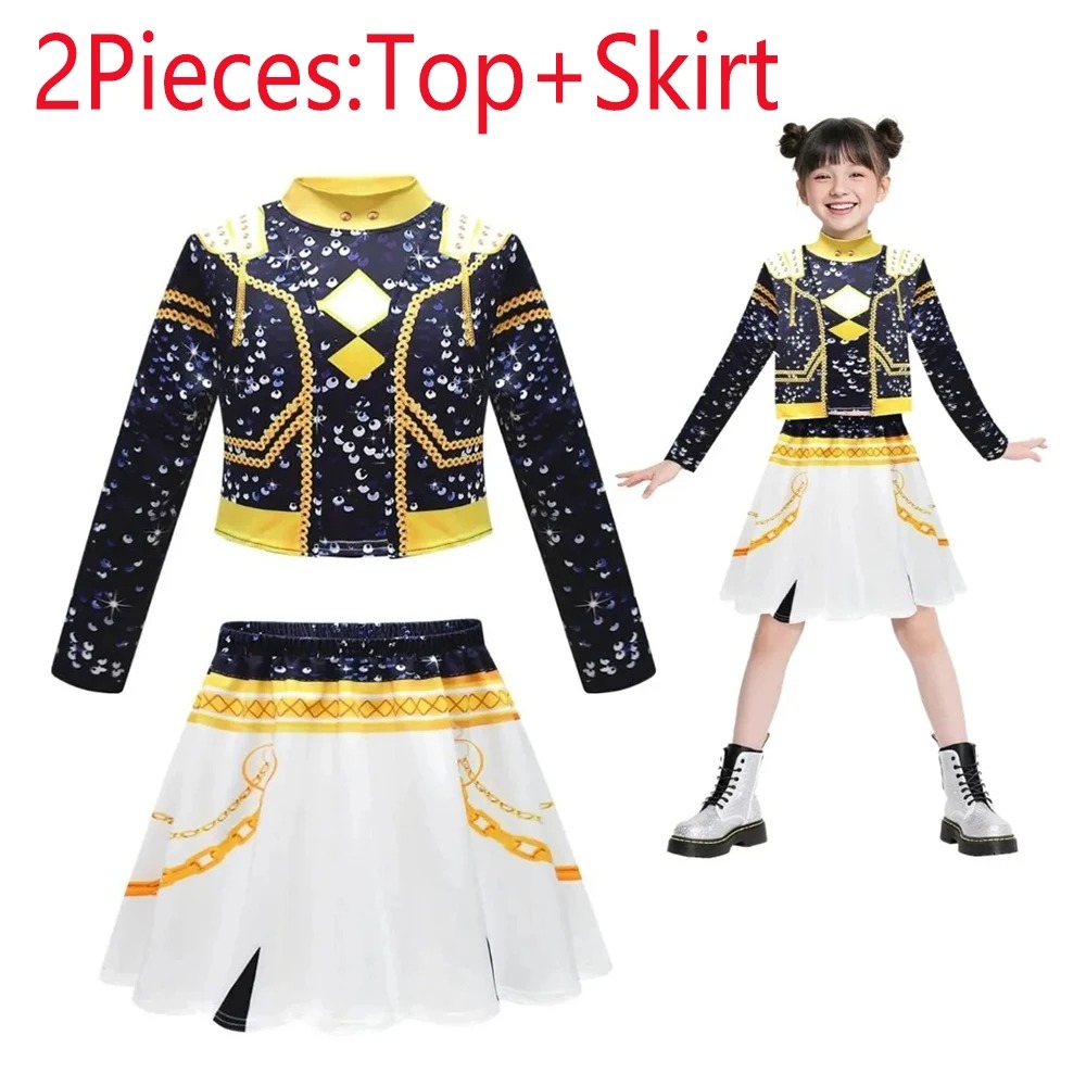 Anime Zoey Cosplay - Kore Filmi Rol Yapma Kıyafetleri Kız