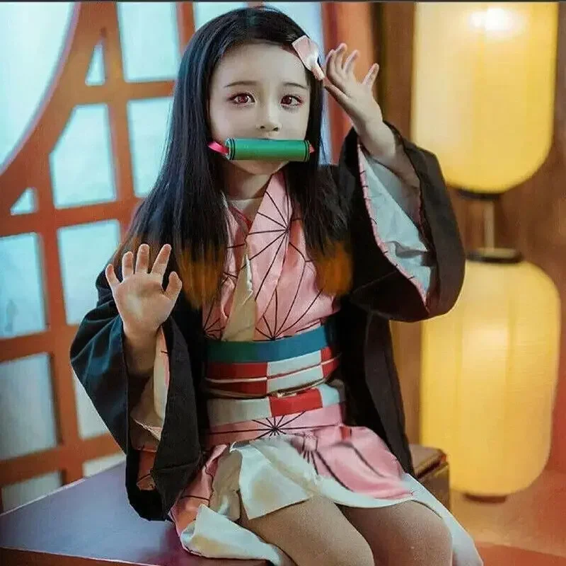 Anime Kamado Nezuko Cosplay Ko - Anime Cosplay Nezuko incelemesi ve fiyatı