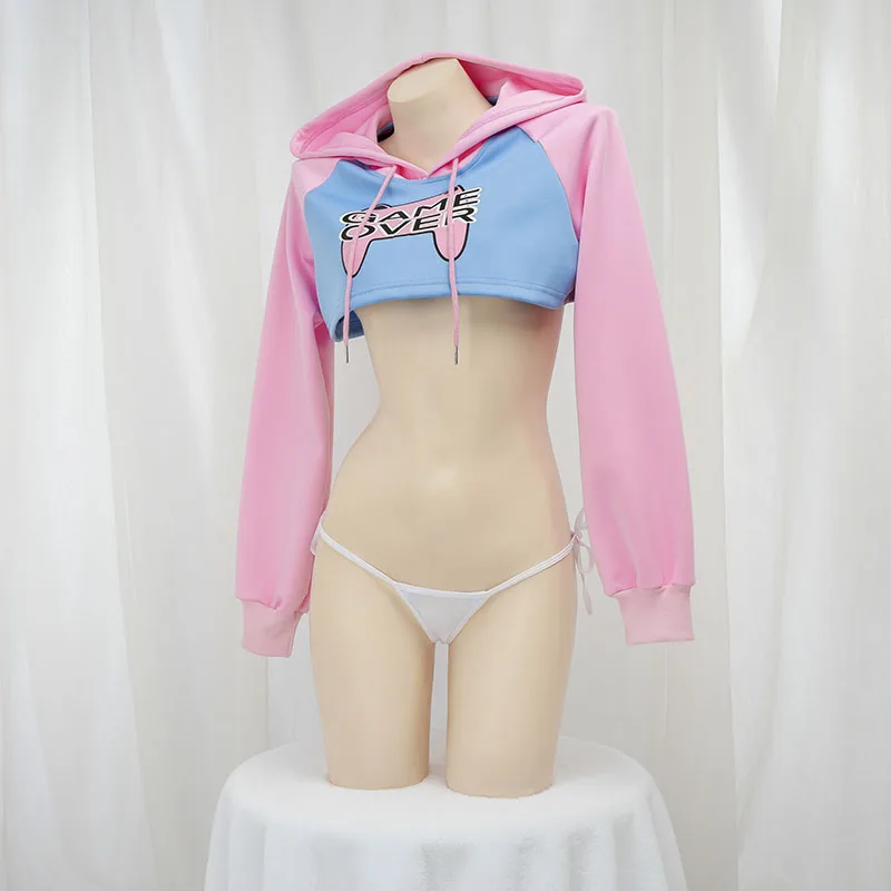 Sevimli Uzun Kollu Crop Top Ka - Anime Cosplay Girlfriend incelemesi ve fiyatı