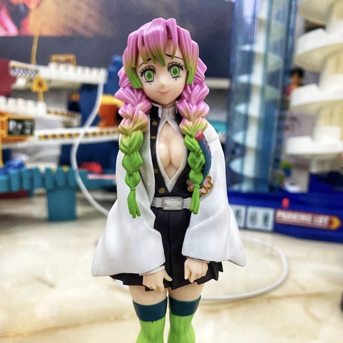 Demon Slayer Aşk Sütunu Mitsur - Anime Cosplay Tanjiro incelemesi ve fiyatı