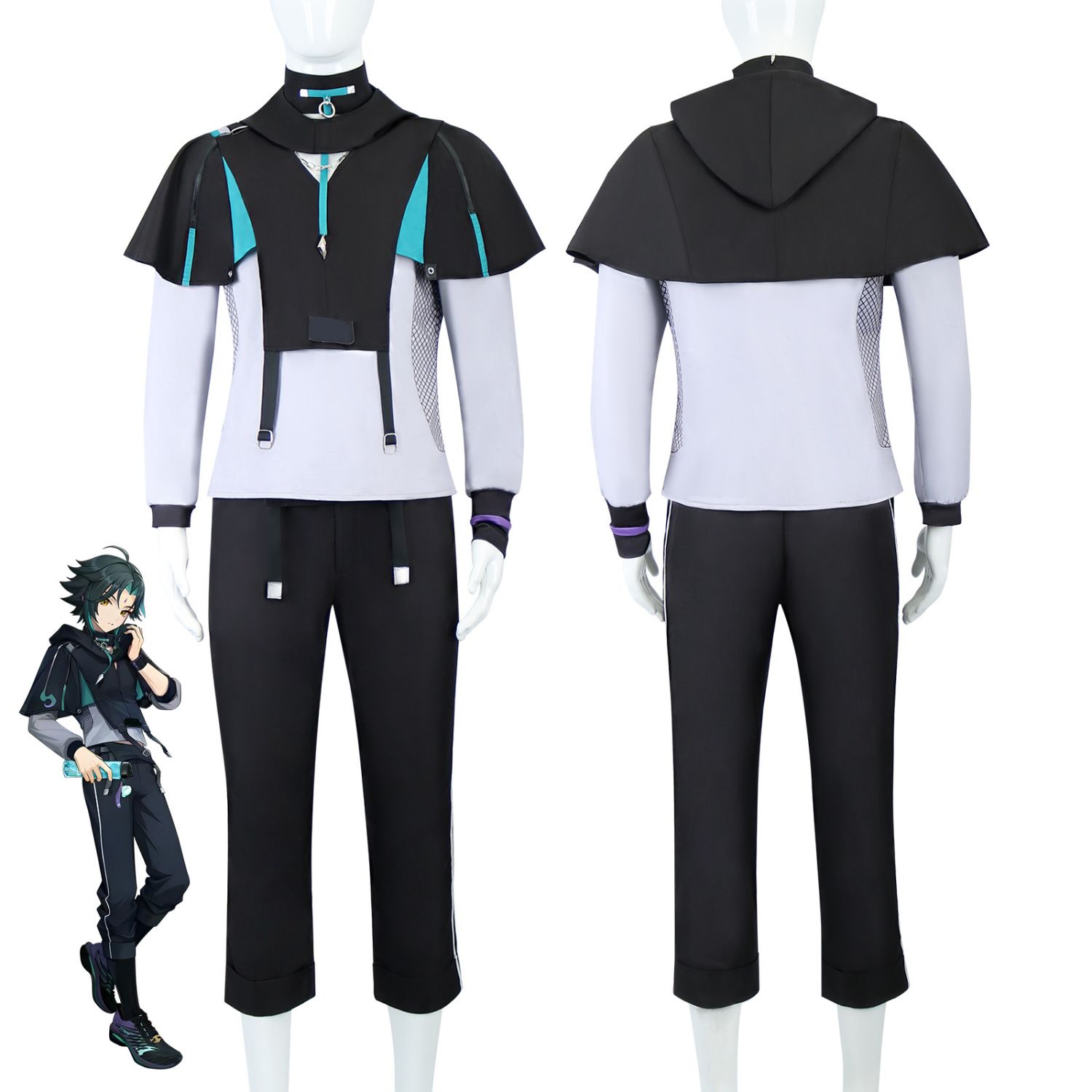 Cadılar bayramı XIAO Kostümler - Anime Cosplay Outfits Male incelemesi ve fiyatı