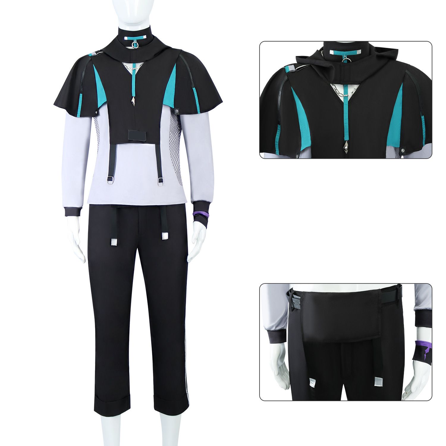 Cadılar bayramı XIAO Kostümler - Anime Cosplay Outfits Male incelemesi ve fiyatı