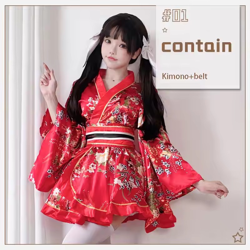 Japon modifiye Kimono elbise k - Anime Cosplay Girlfriend incelemesi ve fiyatı