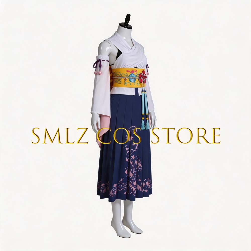 Smlz FFX Yuna Cosplay Anime FF - Anime Cosplay Outfits For Women incelemesi ve fiyatı