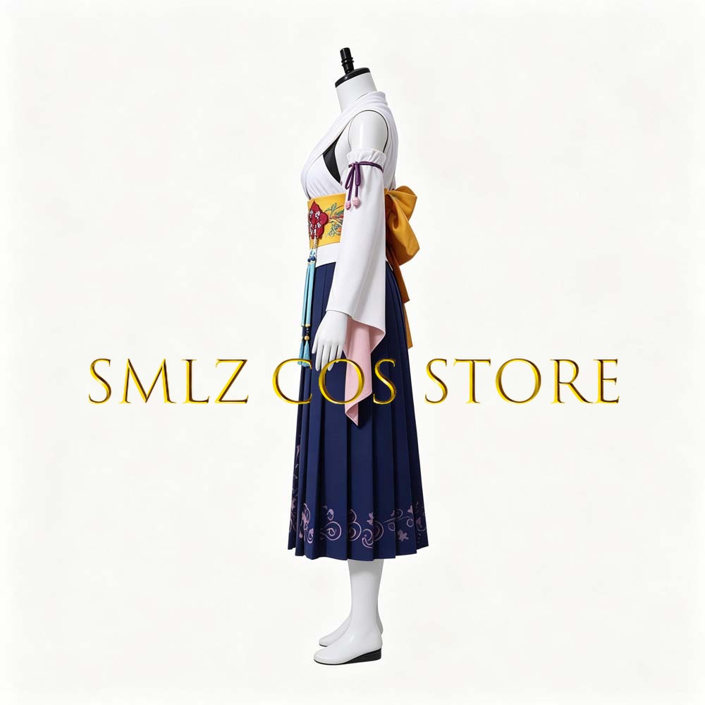Smlz FFX Yuna Cosplay Anime FF - Anime Cosplay Outfits For Women incelemesi ve fiyatı
