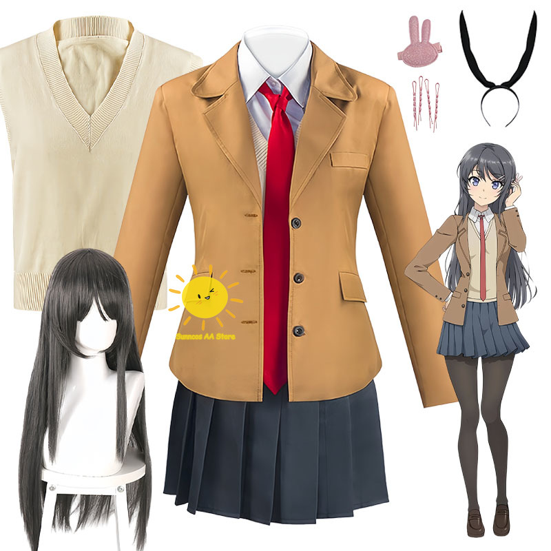 Anime Sakurajima Mai Cosplay R - Anime Cosplay Girlfriend incelemesi ve fiyatı