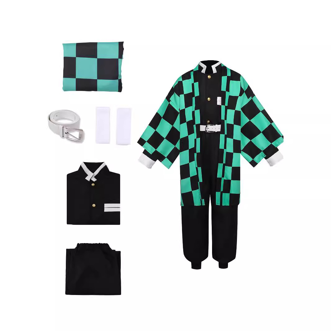 Şeytan Sairer için Haween Kos  - Anime Cosplay Tanjiro incelemesi ve fiyatı